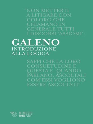 cover image of Introduzione alla logica